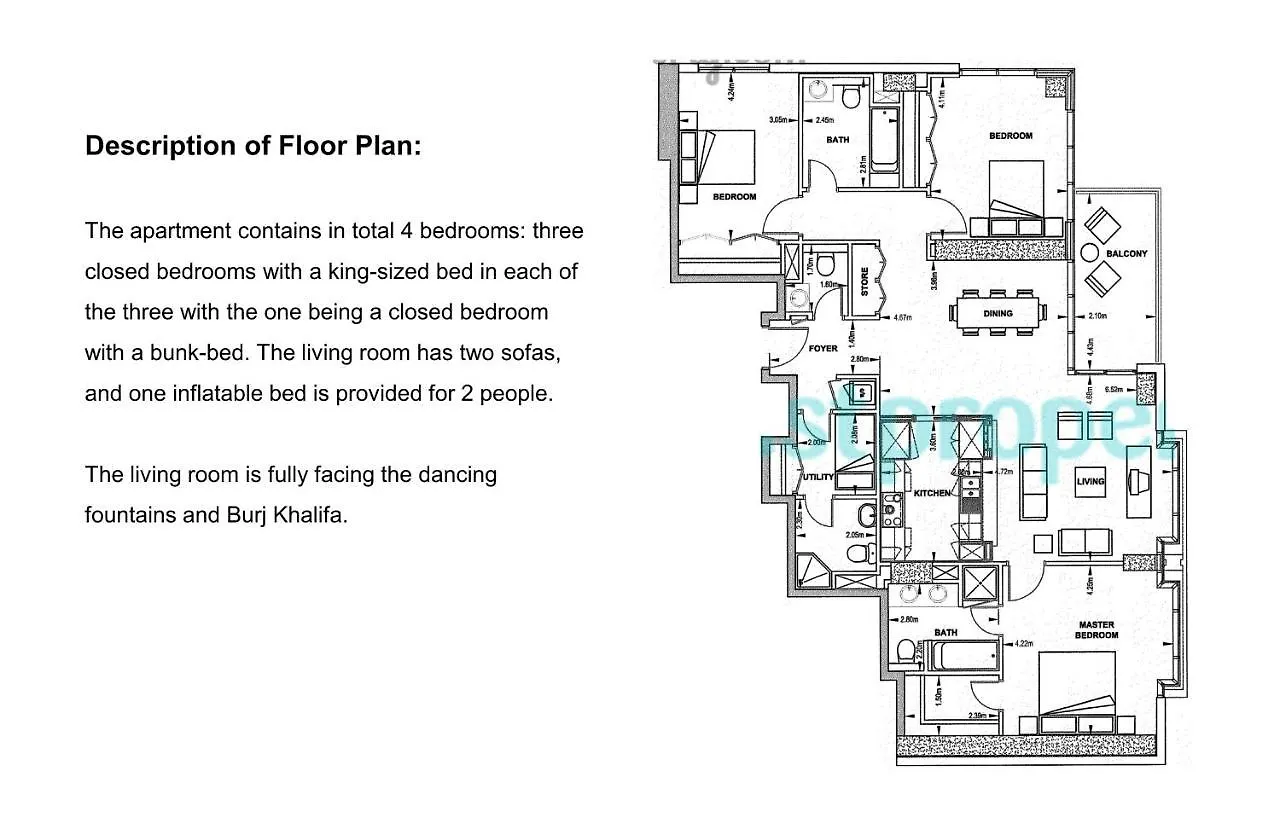 Elite Royal Apartment | Burj Residences Tower 5 | Gold Dubai